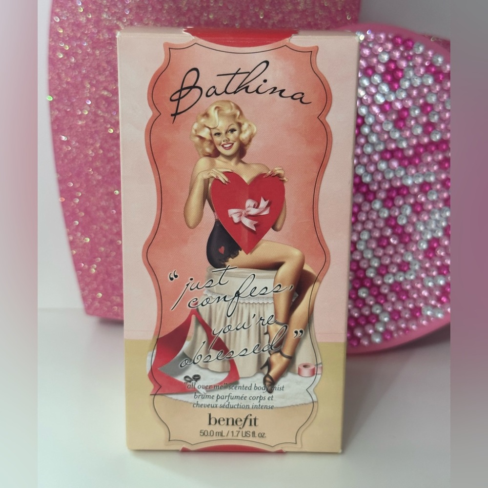 Vintage Benefit Bathina "Just Confess You're Obsessed" BOX ONLY!